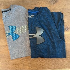 Boys Under Armour long-sleeves, bundle of two